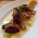 Cucina Italiana e Gastronomia CICCIO - スモークした寒サバのオリーブオイル煮
