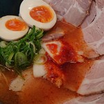 夕日のキラメキ一乗寺 - サバ白湯ら～めん♪