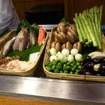 銀座 天一 - タネ