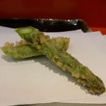 銀座 天一 - アスパラ