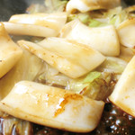 鶴橋風月Modern - 「いかの醤油バター焼き」醤油バターの香ばしさといかのプリプリ食感がたまらない！