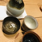 味道広路 - 日本酒　お猪口を選べます。