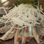 いわしや - イワシの刺身