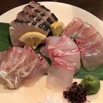 酒趣 - 鰆、縞鰺、真鯛、甘鯛