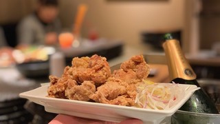 Teppanya Fukurou - 中津名物 鶏の唐揚げ500円