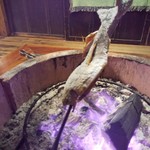 やまめ庵 - 囲炉裏で焼きあがってます