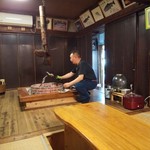 やまめ庵 - 囲炉裏で焼きあがってます