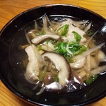 やまめ庵 - 鶏だんご汁