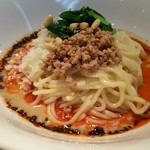 四川担担麺 蒼雲 - 安定の汁なし担々麺２辛