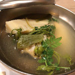 うを徳 - 北九州合馬のたけのこと藁で燻した鰆のお椀