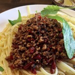 ナガタ店 - 見るからに辛そうですが旨かったですよぉ(*^o^*)