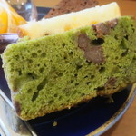 カフェあぐりす - 抹茶あずき
