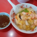 大門 - エビうま煮めし760円