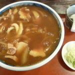 そば新 - 料理写真:'19/03/22 カレー南ばんうどん（税込730円）