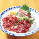 熊本より産地直送 “馬肉料理の数々”