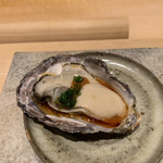 鮨 由う - 兵庫産 生牡蠣 ポン酢で