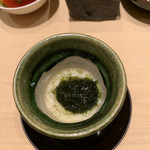 鮨 由う - 茶碗蒸し味変スペシャル茶碗めし シャリと岩海苔で