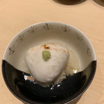 鮨 由う - 虎河豚の白子と毛蟹のリゾット