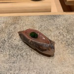 鮨 由う - 大阪湾産 釣り鰺 あたりネギで