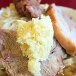 ラーメン二郎 - ニンニク