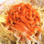 ラーメン二郎 - 一味投下～♪