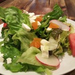 グルガオン - 今宵もグルガオンディナー。先ずは彩り鮮やかなサラダが提供されます。
