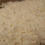 グルガオン - バスマティライスは、パラパラの軽い食感。