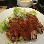 肉バル 310 - ポークグリルランチ（ジンジャーソース）＠900円