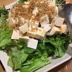 鳥まつ - 豆腐サラダ