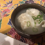 沖縄料理 あしびな～ - お通し水餃子