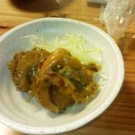 酒徒庵 - 帆立煮　山椒がいい味わい