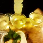 酒徒庵 - 生牡蠣に合う日本酒３種
