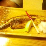 酒徒庵 - 灰干し秋刀魚焼き