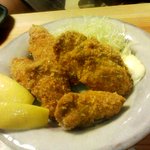酒徒庵 - 牡蠣フライ