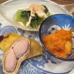 やさい料理 つむぎや - ○前菜の盛り合わせ