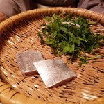 あさば - 田芋 わらび 山独活 太刀魚吸鍋