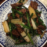 大衆中遊華食堂 八戒 - ホロホロ鳥のレバニラ