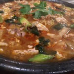 大衆中遊華食堂 八戒 - ホロホロ鳥のサンラータン