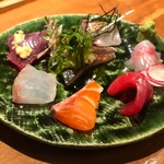 炭焼 おかげさん - 刺し盛り７点盛り