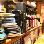 炭焼 おかげさん - 日本酒センサーが箱に反応‼︎