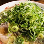 本家 第一旭 - 九条ネギ増し¥50- ラーメン¥780-