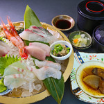 Sashimi set meal