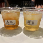 天水源酒店 - 凍結梅酒・ハチミツ梅酒♡各¥120(税込)