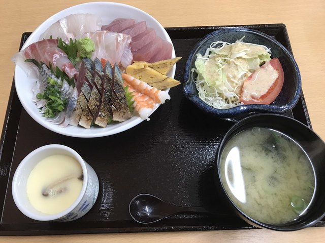 海鮮 一八 , 海鮮丼定食=980円 税込