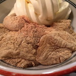 ちもと - わらび餅のアップです。