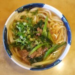 まるきや - 肉うどん中