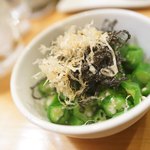 札幌ザンギ本舗 - オクラ塩昆布