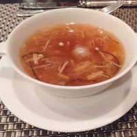中国料理 彩龍 - 干し貝柱入り五目スープ