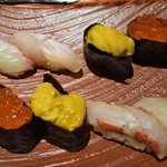 鮨 みや川 - 高級なネタ