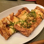 どろや - H.31.1.31.夜 お揚げのチーズやき 870円